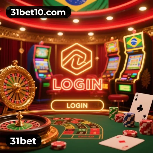 App 31bet para iOS e Android — interface mobile, login biométrico e PIX integrado